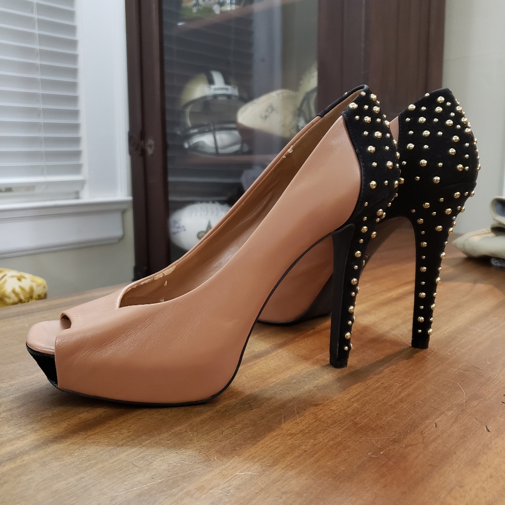 Studded Heels